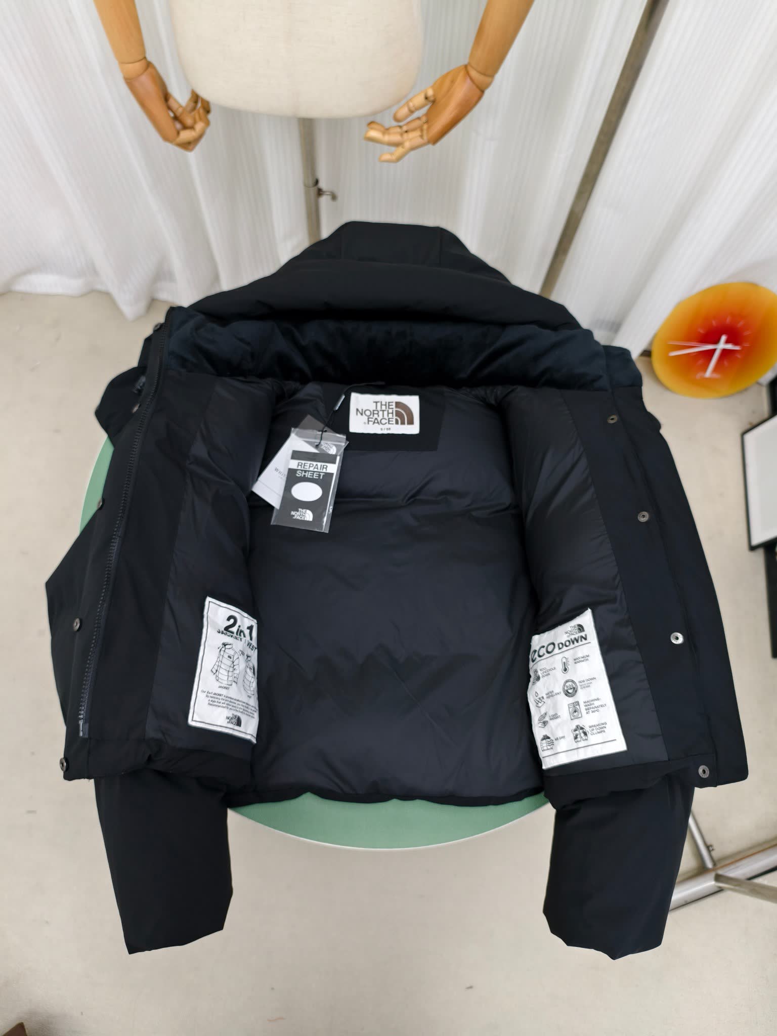 The North Face 2-in-1 Hooded Down Jacket The North Face 2-in-1 Hooded Down Jacket